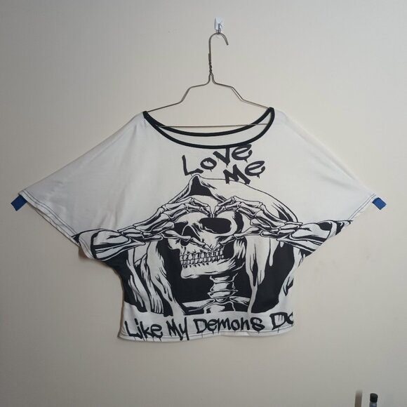"Love me like my demons do" women's shirt - Picture 1 of 4
